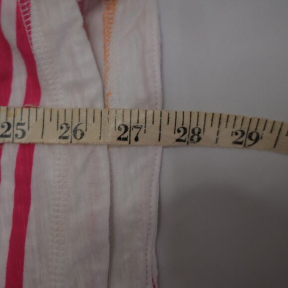 T by Talbots Womens Medium Striped Scoop / Crew Neck 3/4 Sleeve Tee T-Shirt - Picture 8 of 8